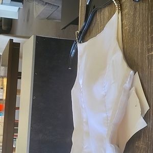 Natural pageant or flower girl dress